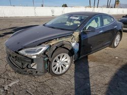 Salvage cars for sale at Van Nuys, CA auction: 2019 Tesla Model S