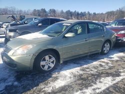 Salvage cars for sale at Exeter, RI auction: 2008 Nissan Altima 2.5