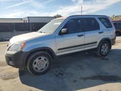 Salvage cars for sale at Orlando, FL auction: 2005 Honda CR-V LX