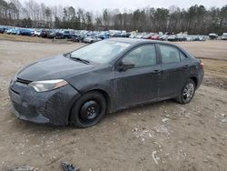 Toyota Vehiculos salvage en venta: 2016 Toyota Corolla L