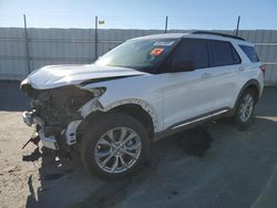 Ford salvage cars for sale: 2020 Ford Explorer XLT