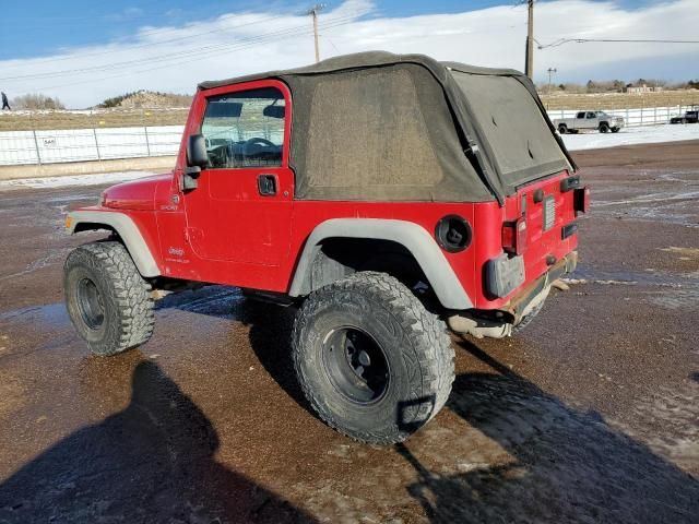 2005 Jeep Wrangler / TJ Sport