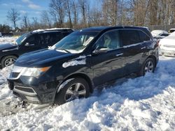 Salvage cars for sale at Waldorf, MD auction: 2013 Acura MDX Technology