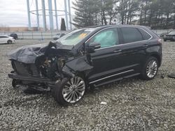 Salvage cars for sale at Windsor, NJ auction: 2020 Ford Edge Titanium