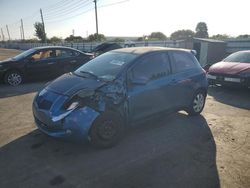 Salvage cars for sale at Miami, FL auction: 2008 Toyota Yaris