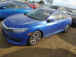 Salvage cars for sale at American Canyon, CA auction: 2017 Honda Civic EX