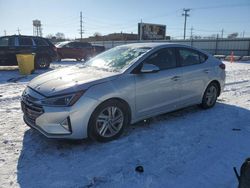 Salvage cars for sale at Chicago Heights, IL auction: 2019 Hyundai Elantra SEL