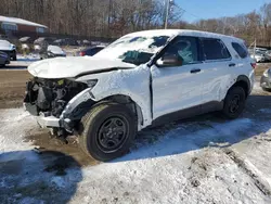 Ford salvage cars for sale: 2023 Ford Explorer Police Interceptor