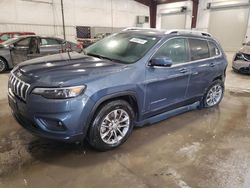 Salvage cars for sale at Avon, MN auction: 2020 Jeep Cherokee Latitude Plus