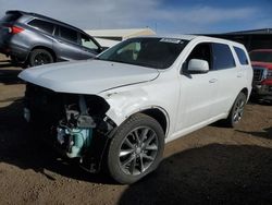 Salvage cars for sale at Brighton, CO auction: 2018 Dodge Durango GT