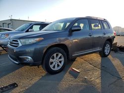 Salvage cars for sale at auction: 2012 Toyota Highlander Base