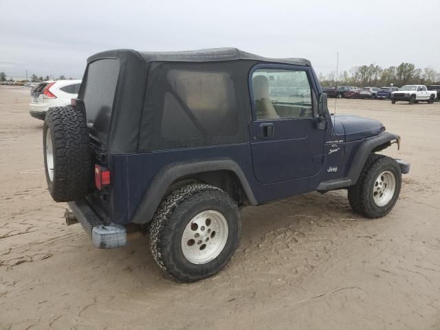 2001 Jeep Wrangler / TJ Sport