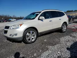 Salvage cars for sale at Hueytown, AL auction: 2012 Chevrolet Traverse LT