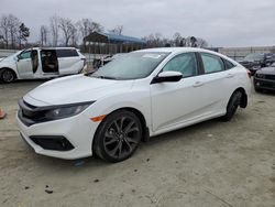 Salvage cars for sale at auction: 2020 Honda Civic Sport