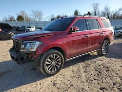 Salvage cars for sale at Oklahoma City, OK auction: 2018 Ford Expedition Limited