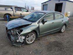 Subaru Impreza Limited salvage cars for sale: 2016 Subaru Impreza Limited