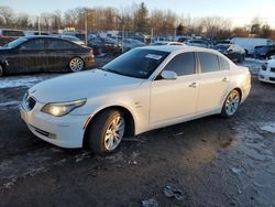 Salvage cars for sale at Chalfont, PA auction: 2009 BMW 535 XI