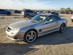 Salvage cars for sale at Houston, TX auction: 2004 Mercedes-Benz SL 500