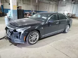 Salvage cars for sale at Woodhaven, MI auction: 2019 Cadillac CT6 Luxury