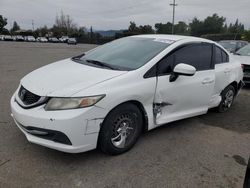 Vehiculos salvage en venta de Copart San Martin, CA: 2015 Honda Civic LX