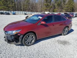 Salvage cars for sale at Gainesville, GA auction: 2017 Toyota Camry LE