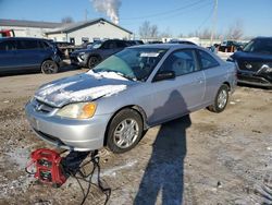 Honda Civic lx Vehiculos salvage en venta: 2002 Honda Civic LX