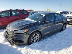 Salvage cars for sale at Cahokia Heights, IL auction: 2018 Ford Fusion SE