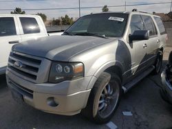 Salvage cars for sale at North Las Vegas, NV auction: 2008 Ford Expedition Limited