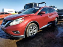 Nissan Vehiculos salvage en venta: 2015 Nissan Murano S