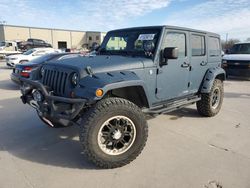 Salvage cars for sale at Wilmer, TX auction: 2013 Jeep Wrangler Unlimited Sport