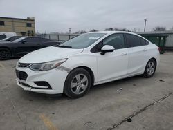 Clean Title Cars for sale at auction: 2016 Chevrolet Cruze LS