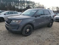 Vehiculos salvage en venta de Copart North Billerica, MA: 2016 Ford Explorer Police Interceptor