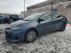 Salvage cars for sale at Fredericksburg, VA auction: 2018 Toyota Corolla L