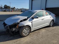 Salvage cars for sale at Nampa, ID auction: 2019 Hyundai Elantra SE