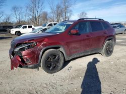 Salvage cars for sale at Cicero, IN auction: 2020 Jeep Cherokee Latitude Plus