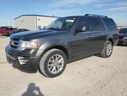 Salvage cars for sale at Haslet, TX auction: 2015 Ford Expedition Limited