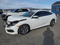 Salvage cars for sale from Copart Assonet, MA: 2018 Honda Civic LX