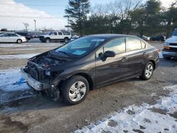 Salvage cars for sale at Lexington, KY auction: 2014 Honda Civic LX