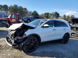 Salvage cars for sale at Mendon, MA auction: 2020 KIA Sorento EX