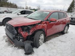 Toyota Corolla cr salvage cars for sale: 2022 Toyota Corolla Cross LE