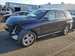 2012 Mercedes-Benz ML 350 Bluetec en venta en Vallejo, CA