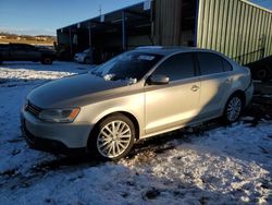 Salvage cars for sale at Colorado Springs, CO auction: 2013 Volkswagen Jetta SEL