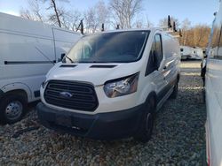 Salvage trucks for sale at West Warren, MA auction: 2019 Ford Transit T-250