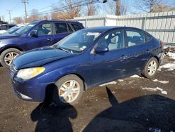 Salvage cars for sale at New Britain, CT auction: 2009 Hyundai Elantra GLS