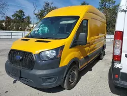 Salvage trucks for sale at Jacksonville, FL auction: 2022 Ford Transit T-250