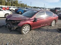 Honda salvage cars for sale: 2013 Honda Accord EXL