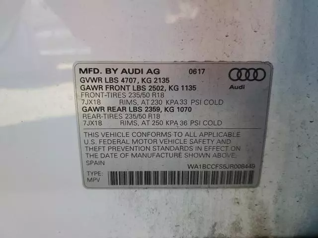 2018 Audi Q3 Premium