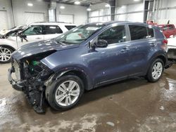 Salvage cars for sale from Copart Ham Lake, MN: 2019 KIA Sportage LX