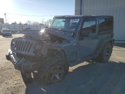 Jeep Wrangler salvage cars for sale: 2015 Jeep Wrangler Sport