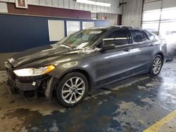 Salvage cars for sale at Fort Wayne, IN auction: 2017 Ford Fusion SE